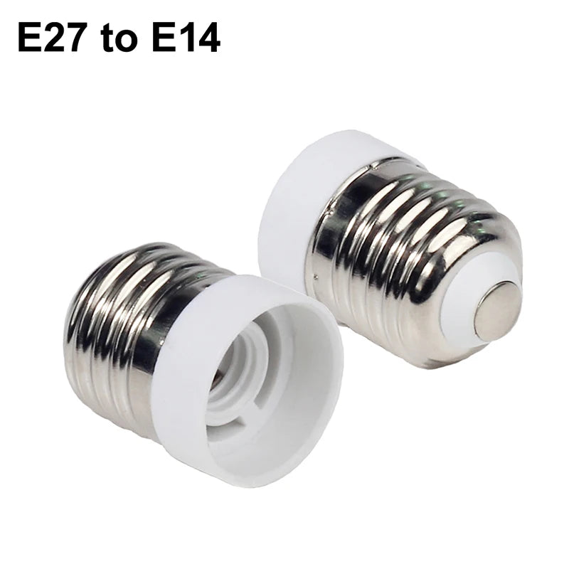 1PC E27 Male to E14 G9 E12 B22 G4 MR16 GU10 Female E14 B22 to GU10 E27 Lamp Base Holder Converter Socket for LED Corn Bulb Light