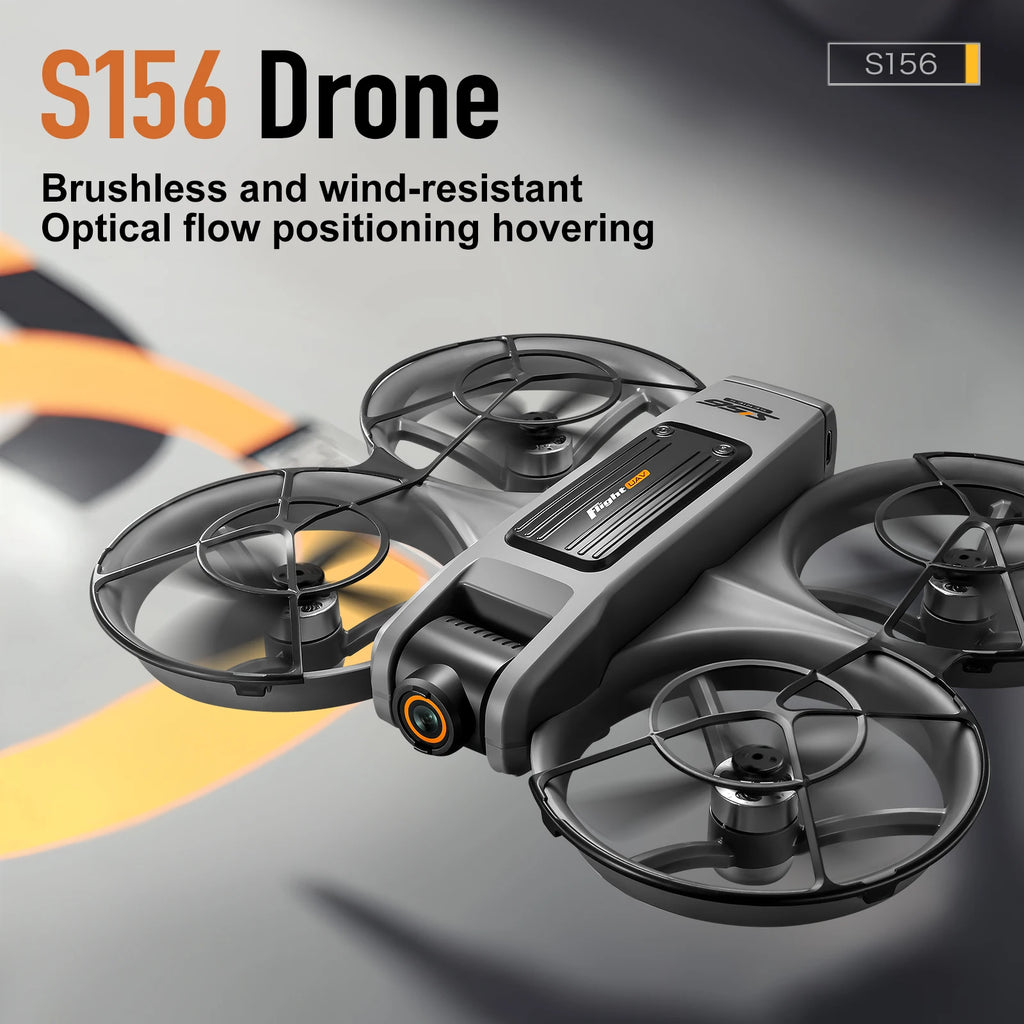 New S156 Quadcopter Aircraft Drone 8K Professional Camera Drone 5G WIFI FPV 4.5 Inch Large Screen Remote Control RC Dron Boy Toy