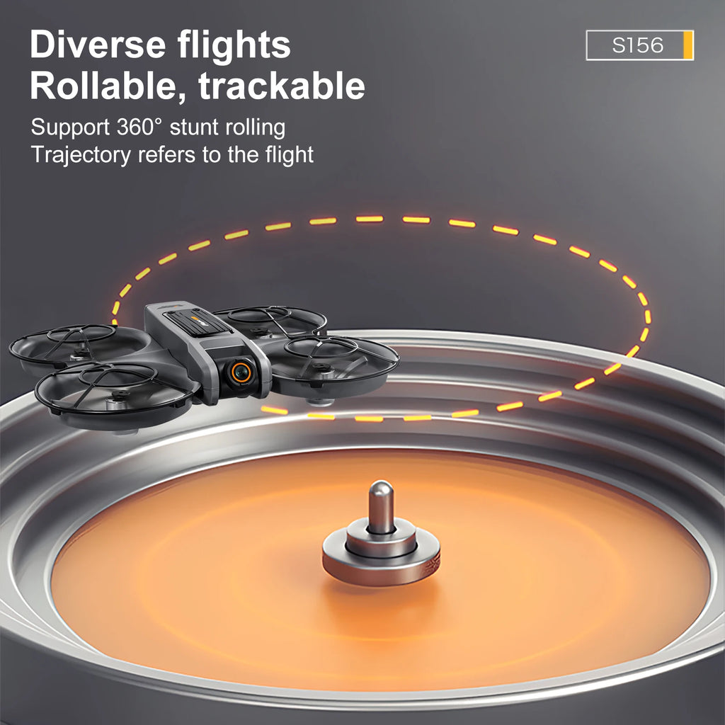 New S156 Quadcopter Aircraft Drone 8K Professional Camera Drone 5G WIFI FPV 4.5 Inch Large Screen Remote Control RC Dron Boy Toy