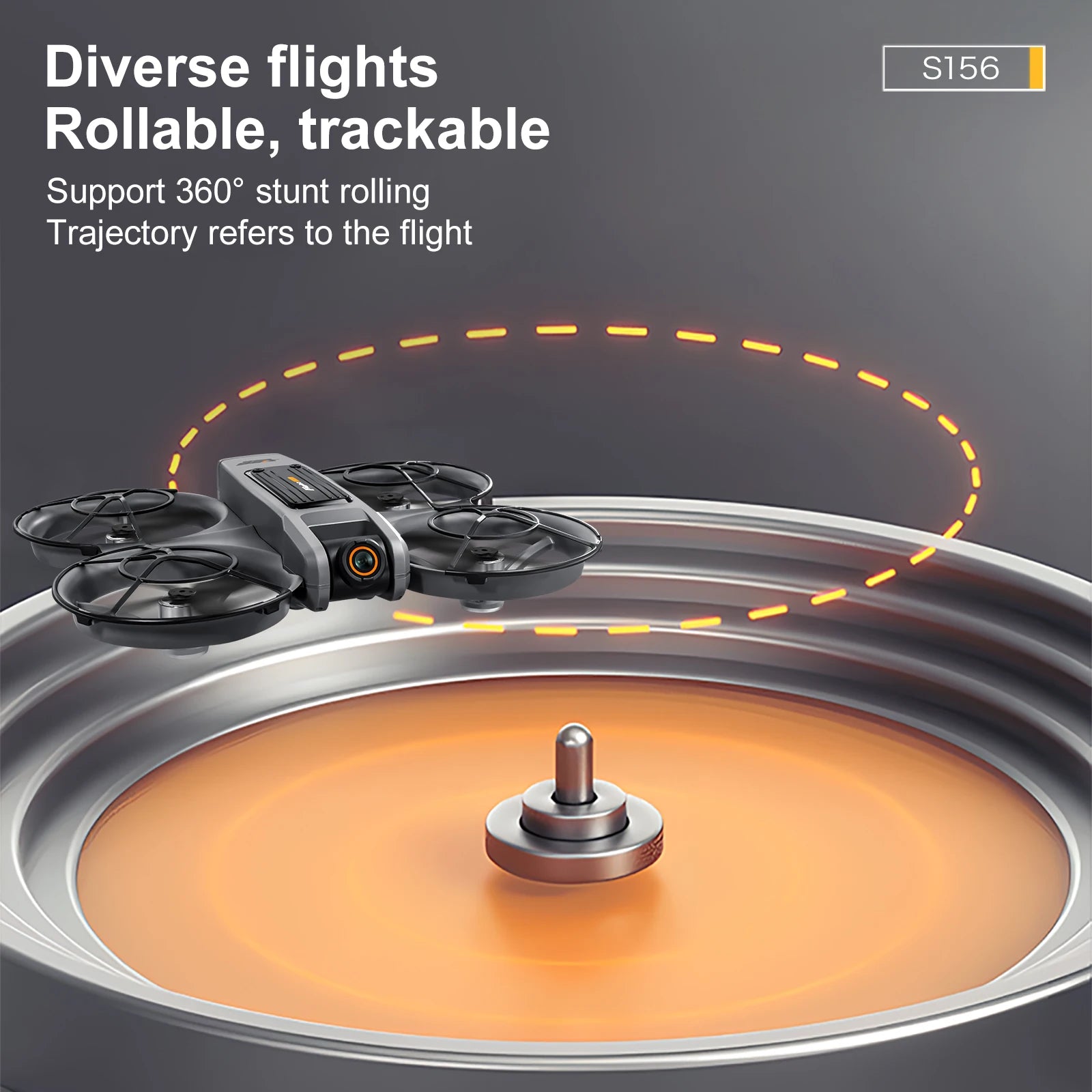 New S156 Quadcopter Aircraft Drone 8K Professional Camera Drone 5G WIFI FPV 4.5 Inch Large Screen Remote Control RC Dron Boy Toy