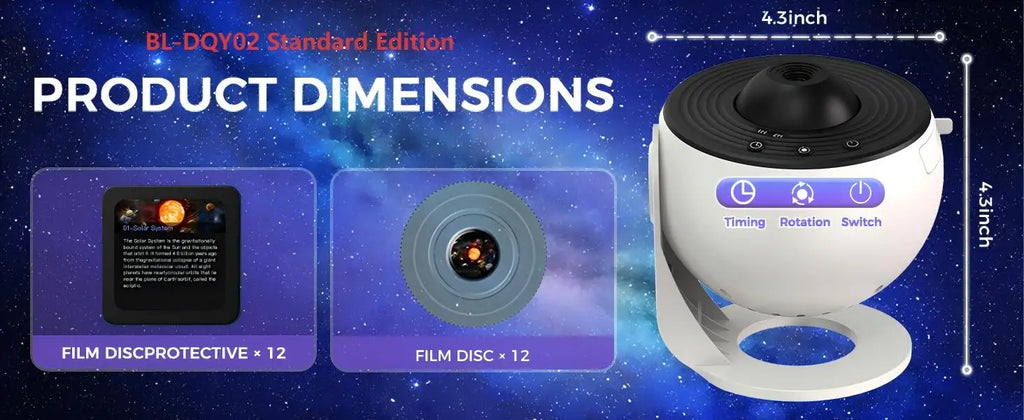 Star Projector Galaxy Night Light HD Lmage Disc Upgraded Planetarium Projector With Remote Control Bluetooth Function For Room