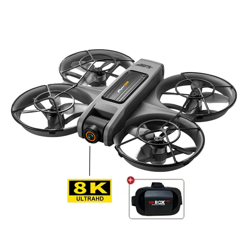New S156 Quadcopter Aircraft Drone 8K Professional Camera Drone 5G WIFI FPV 4.5 Inch Large Screen Remote Control RC Dron Boy Toy