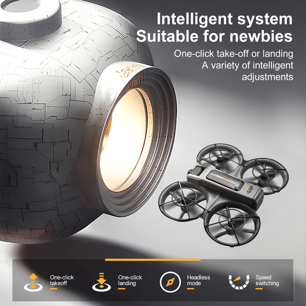 New S156 Quadcopter Aircraft Drone 8K Professional Camera Drone 5G WIFI FPV 4.5 Inch Large Screen Remote Control RC Dron Boy Toy