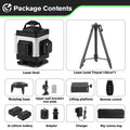 HGLINE Professional 16 Lines Laser Level With APP Remote Control Selfleveling 360° Horizontal And Vertical Laser Level