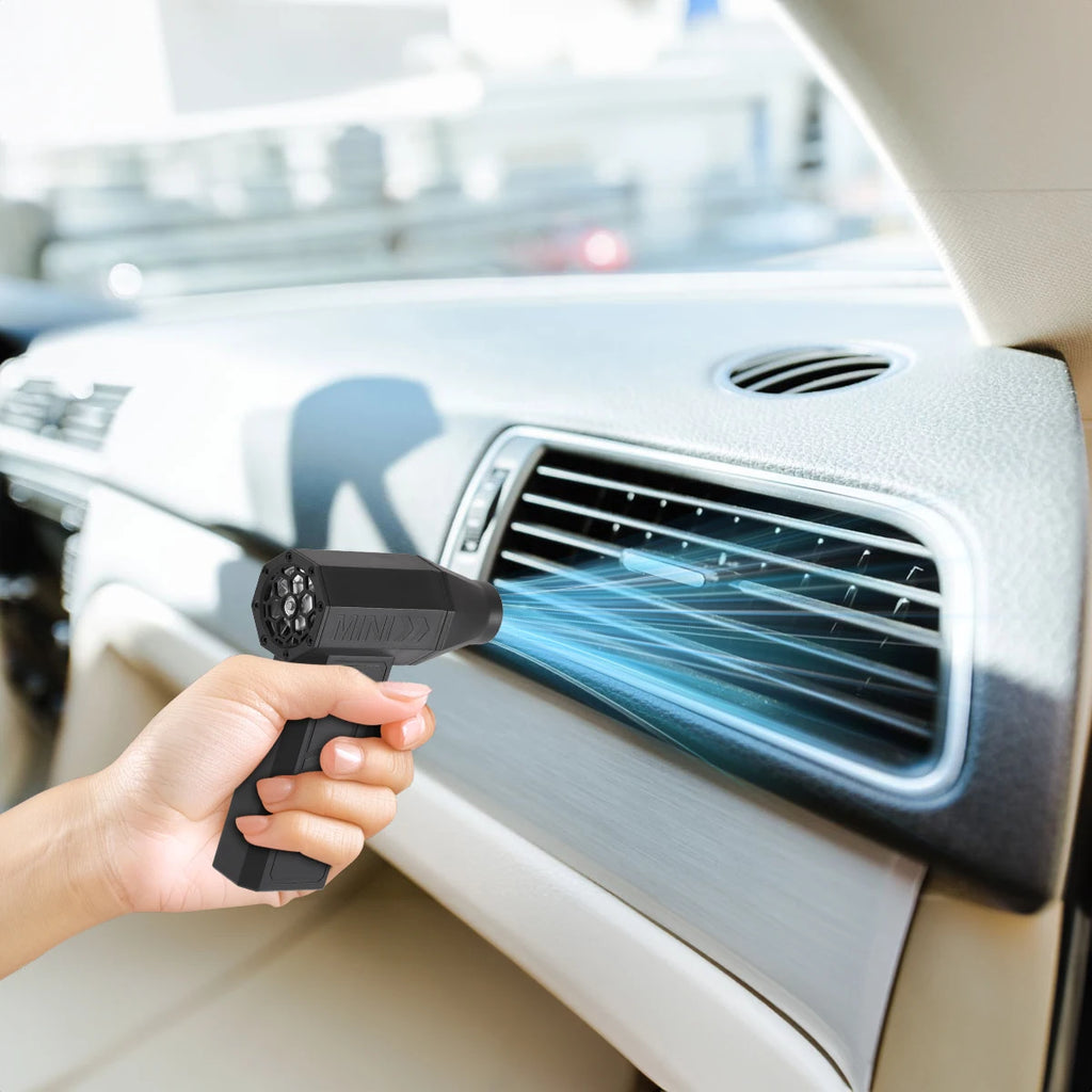 130,000RPM Air Blower Turbo Super Jet Fan USB Electric Power Handheld Mini Dust Cleaner 3High Speed Duster Gun Cleaning Tool