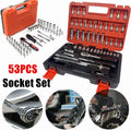 94/172/216X Socket Set 1/4" 1/2" 3/8" Ratchet Screwdriver Ratchet Torque Wrench Metric Extension Bar Auto Repairing Garage Kit