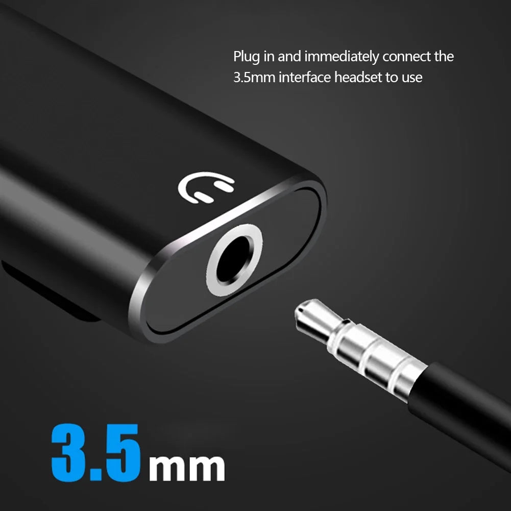Type C To 3.5mm Jack Adapter For Xiaomi Huawei Type C Audio Splitter Headphone 3.5 Adapter Charger Usb-C Not For iPhone Samsung