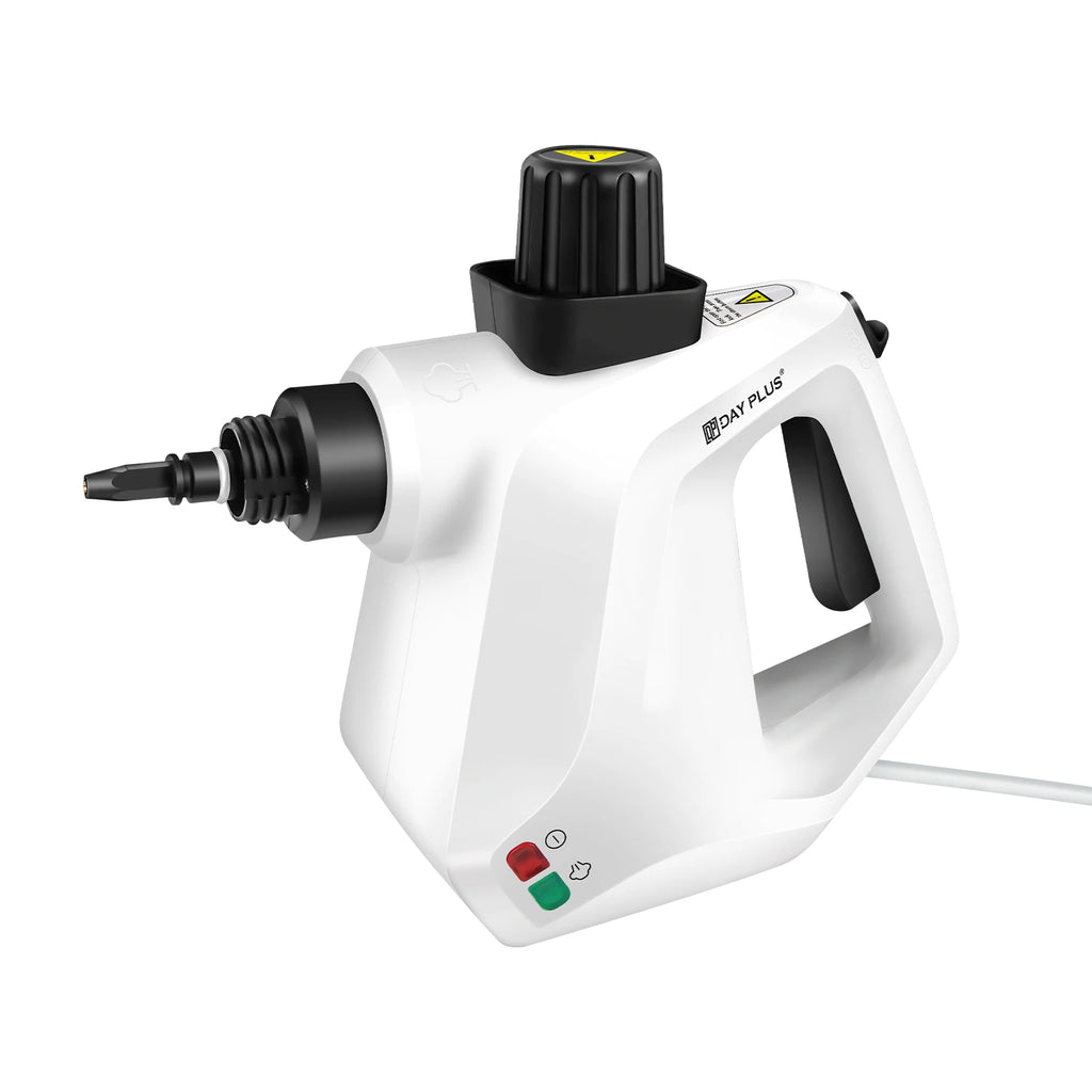 High Pressure Steam Cleaner with 2.5 m Cable,Steam Cannon and 9-Piece Accessory Set for Removing Stains on Multiple Surfaces