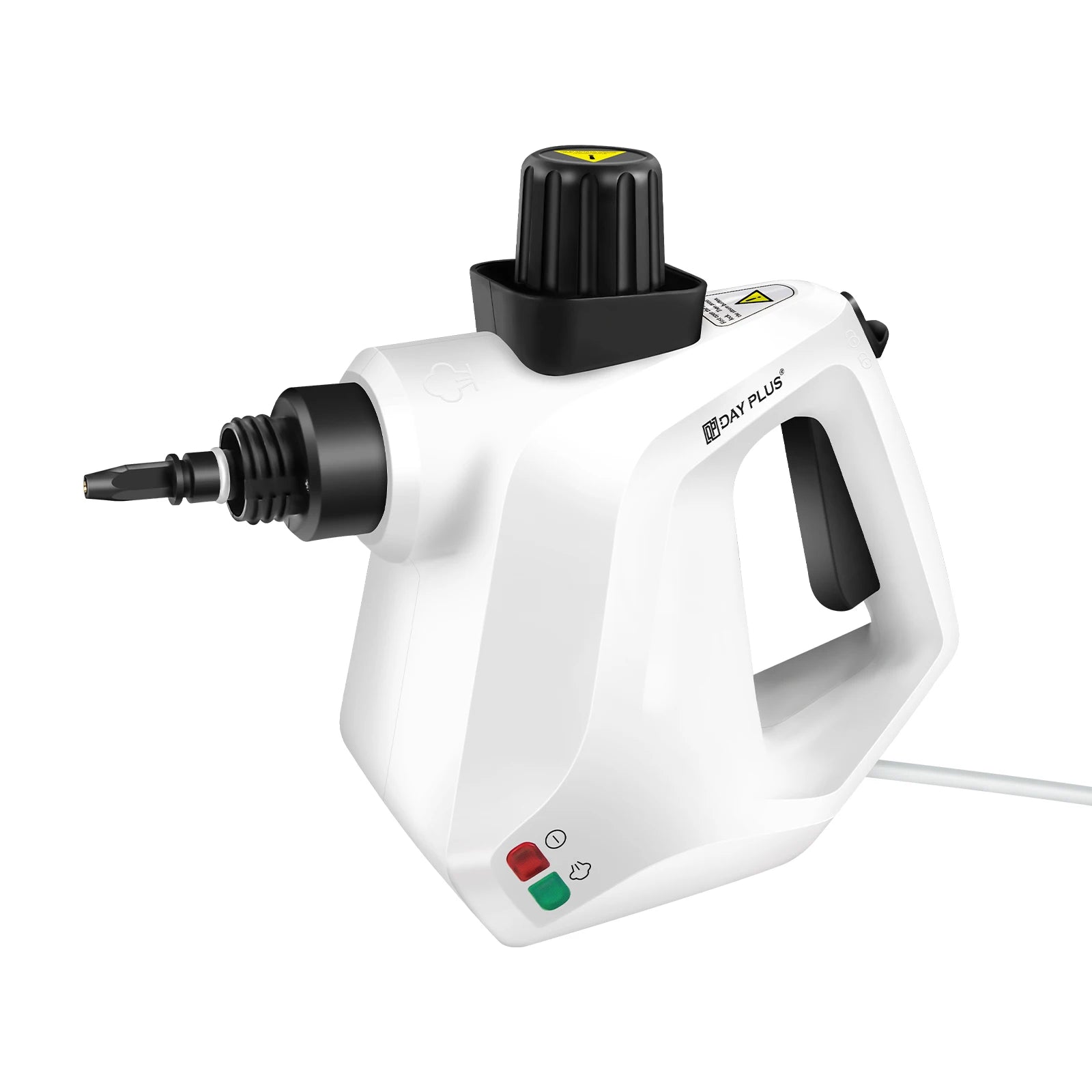 High Pressure Steam Cleaner with 2.5 m Cable,Steam Cannon and 9-Piece Accessory Set for Removing Stains on Multiple Surfaces