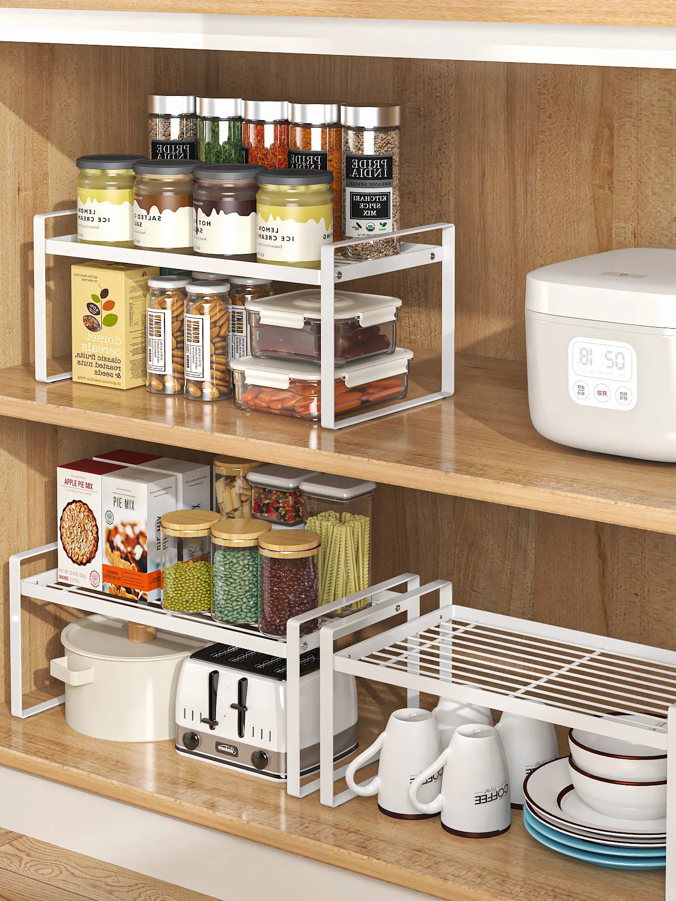 4 Slots Wall Mount Toothbrush Holder Self Adhesive Toothbrush Storage Organizer for Shower Toothpaste & Toothbrush Hanger