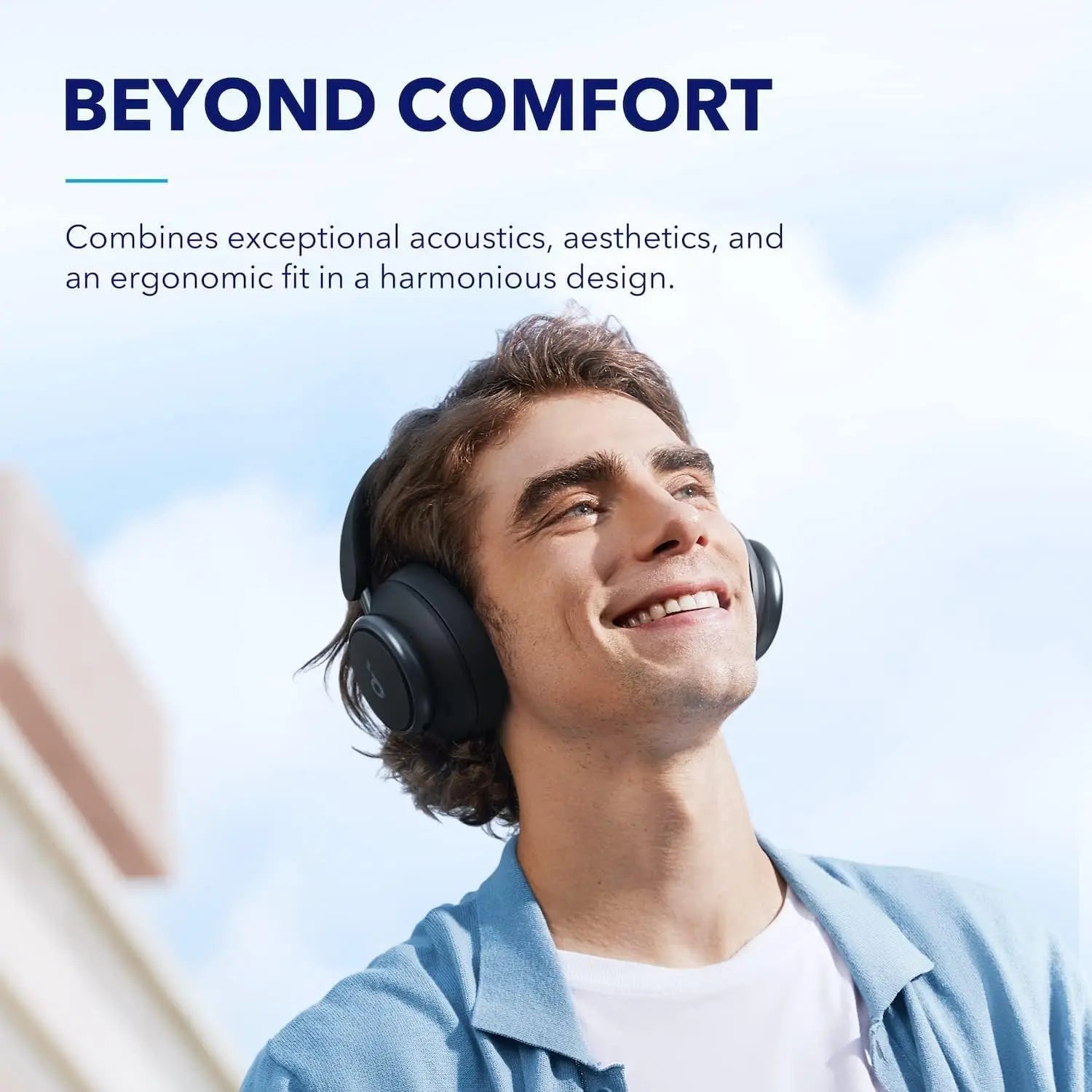 soundcore by Anker Space Q45 Adaptive Noise Cancelling Headphones, Reduce Noise By Up to 98%, Ultra Long 50H Playtime, App Contr