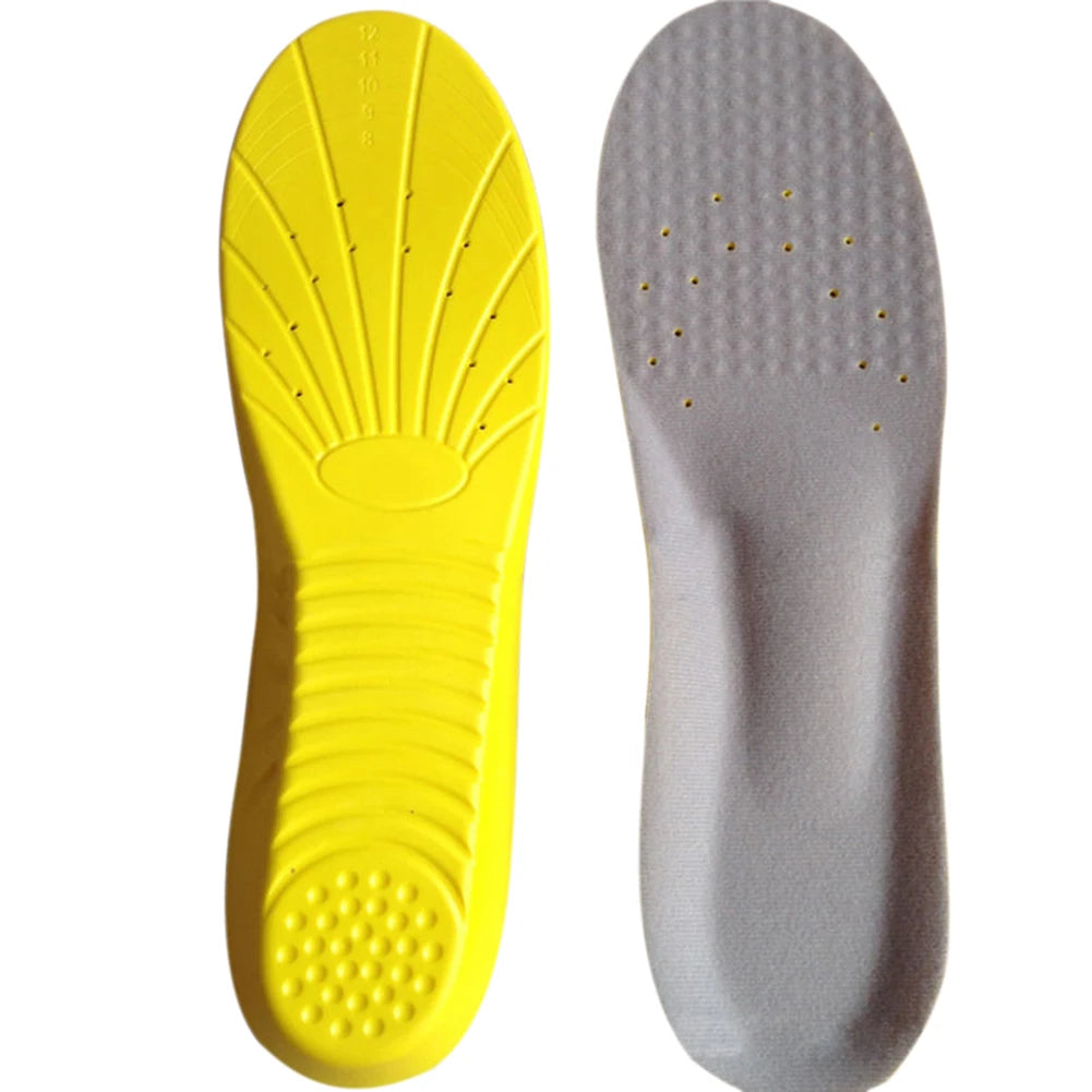 1Pair Orthotic Arch Insert Insole Slow Rebound Shoes Pad Soft Elastic Breathable for Men Women Shoe Accessories