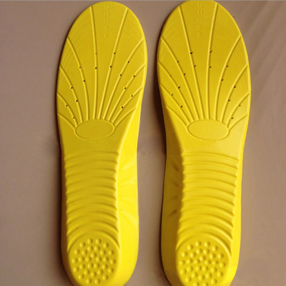 1Pair Orthotic Arch Insert Insole Slow Rebound Shoes Pad Soft Elastic Breathable for Men Women Shoe Accessories