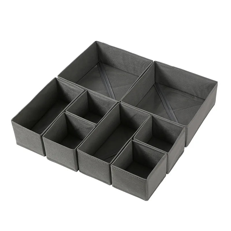 1pc Fabric Underwear Storage Box Drawer Organizers For Closet Organization And Storage Of Socks Underwear Ties And More Cabinet