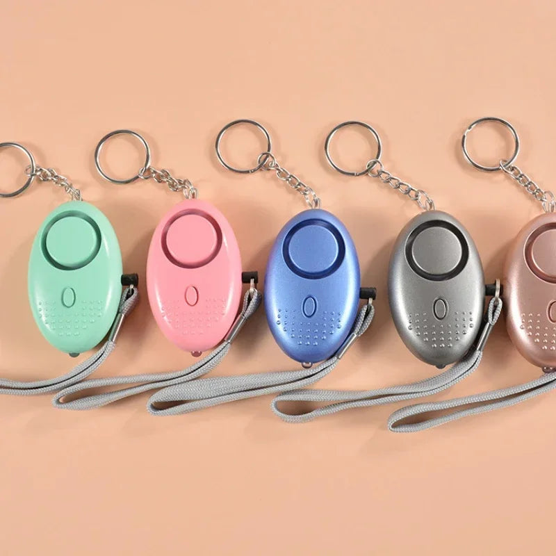 130db Self Defense Alarm Anti-wolf Girl Child Women Security Protect Alert Personal Safety Scream Loud Emergency Alarm Keychain