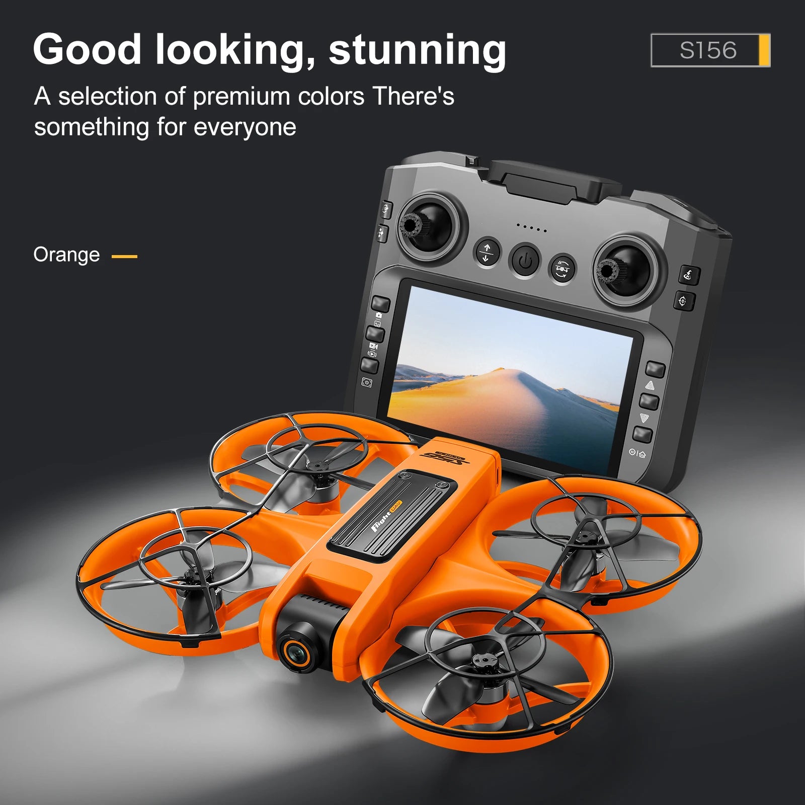New S156 Quadcopter Aircraft Drone 8K Professional Camera Drone 5G WIFI FPV 4.5 Inch Large Screen Remote Control RC Dron Boy Toy