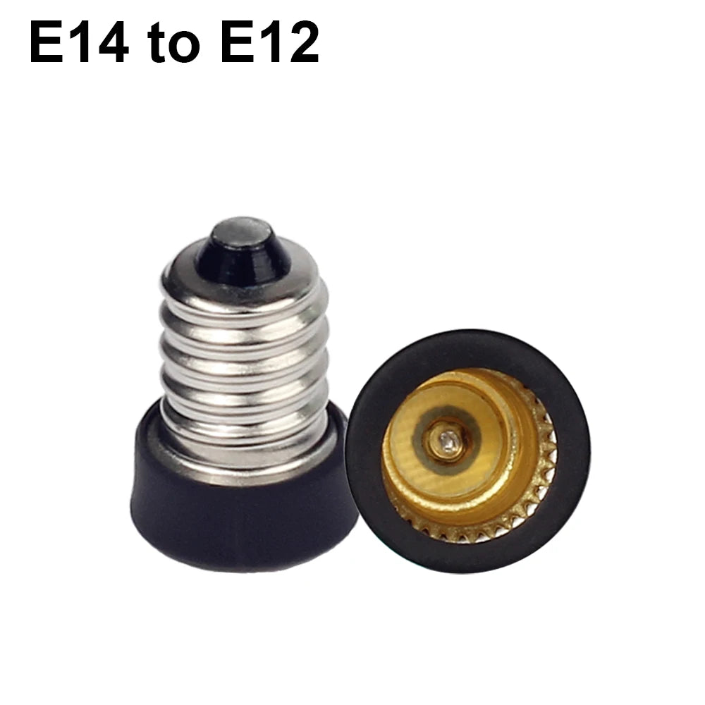 1PC E27 Male to E14 G9 E12 B22 G4 MR16 GU10 Female E14 B22 to GU10 E27 Lamp Base Holder Converter Socket for LED Corn Bulb Light