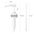 Coffee 1 Liter Dispenser Syrup Pump Black Liquid Dispenser for Syrup 10Ml Juice Bottle Dispenser Pump
