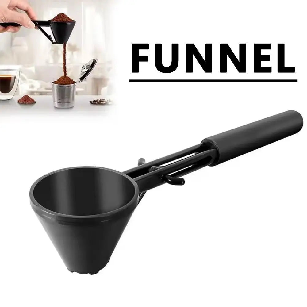 1pcs Multi-Use Measuring Spoon FunnelReusable for Protein CoffeeBaby Formula Kitchen Gym Home Powder Scoop Kitchen Tools