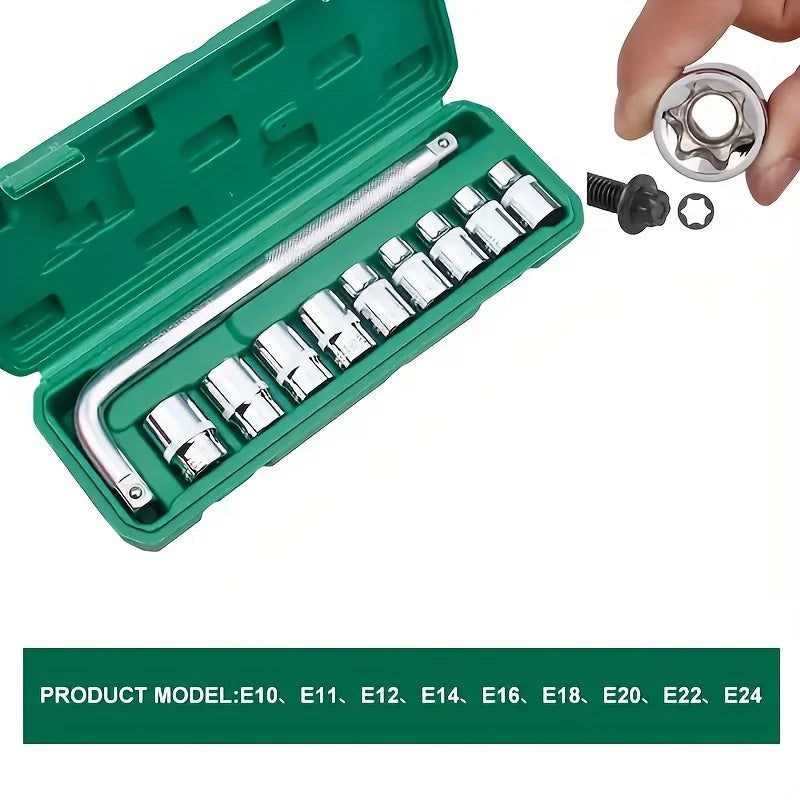 46pcs NEW Car Repair Tool Kit 46/53 Piece/Set Socket Set Car Repair Tool Ratchet Torque Wrench Combo Auto Repairing Tool Set