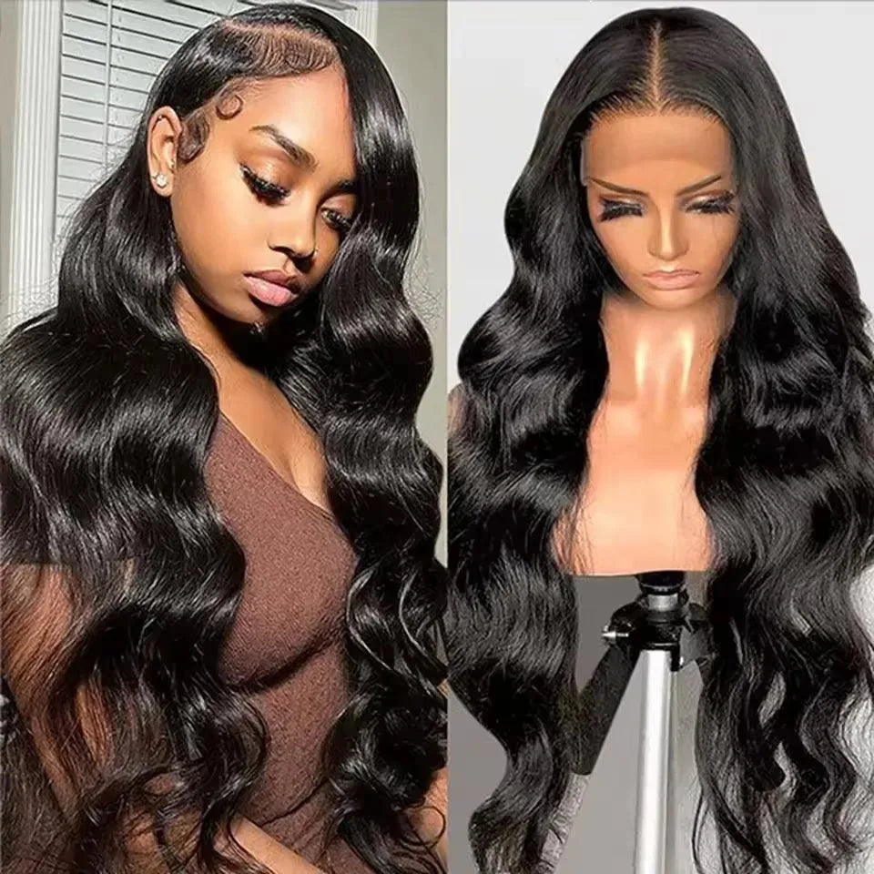 30 40 Inch Body Wave 13x6 HD Lace Frontal Wigs Human Hair Wig 13x4 Hd Lace Front Wig For Black Women Pre Plucked Brazilian Hair