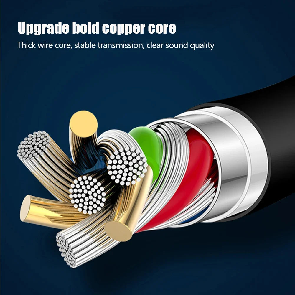 Type C To 3.5mm Jack Adapter For Xiaomi Huawei Type C Audio Splitter Headphone 3.5 Adapter Charger Usb-C Not For iPhone Samsung
