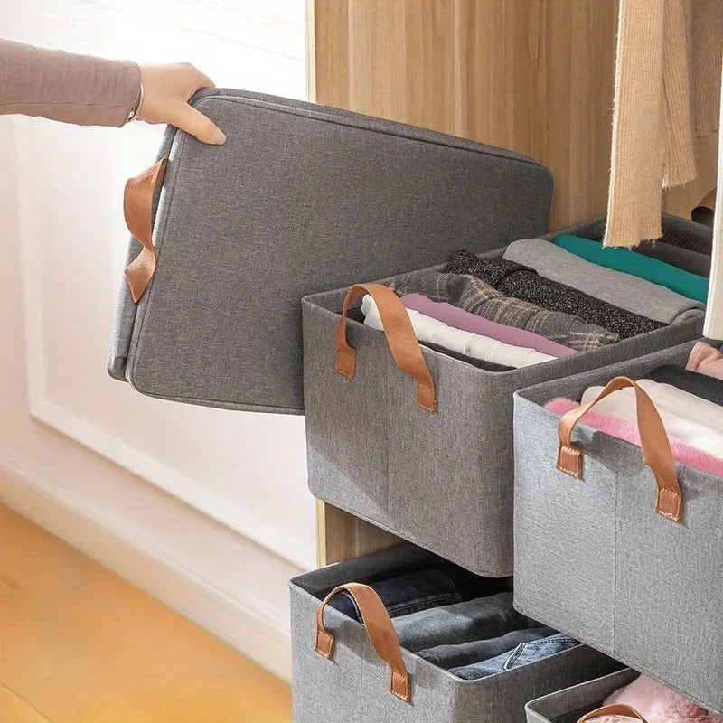 Thicken Clothes Organizer Pants Sweater Storage Cabinets Drawers Organizer Jeans Storage Box Wardrobe Clothes Storage Organizers
