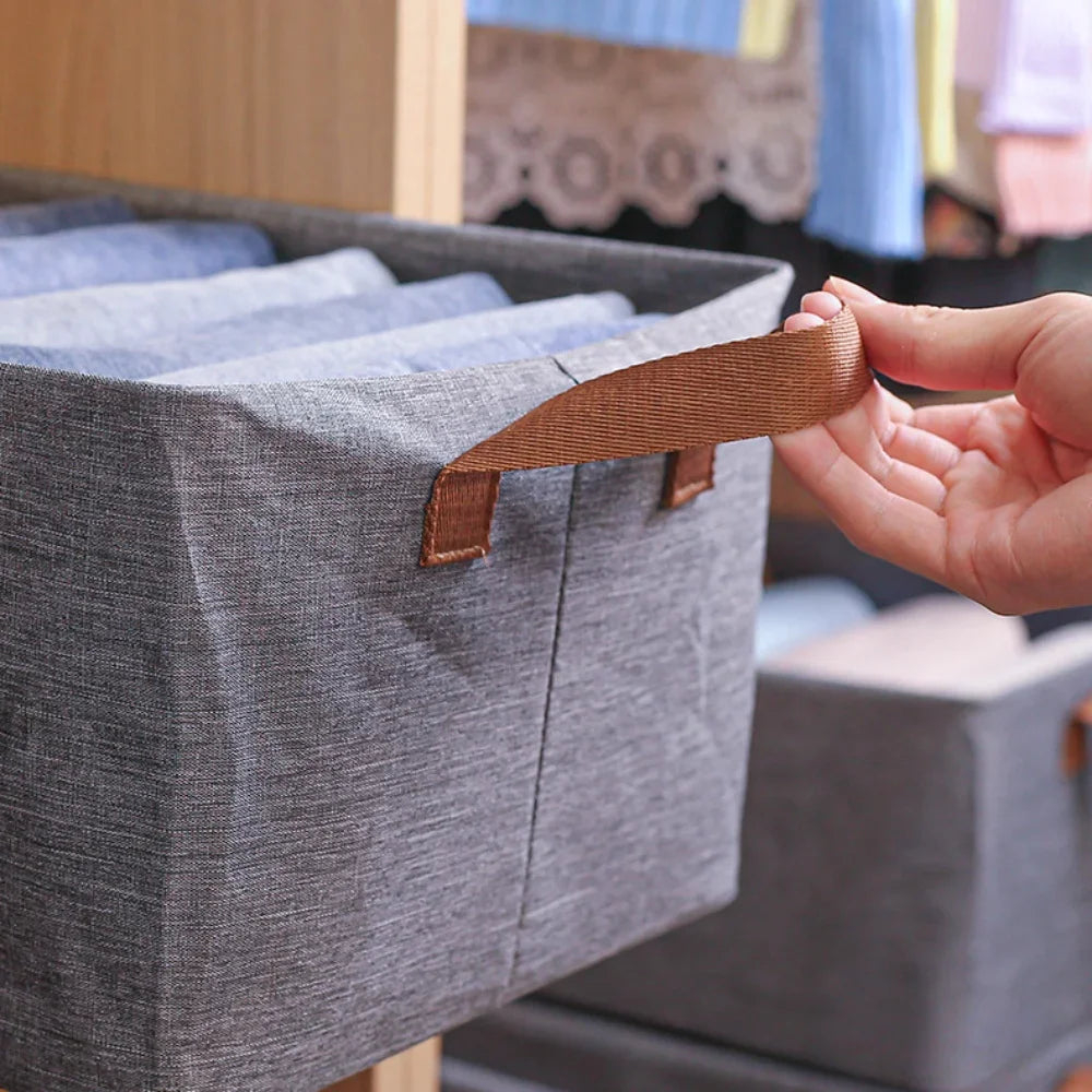 Thicken Clothes Organizer Pants Sweater Storage Cabinets Drawers Organizer Jeans Storage Box Wardrobe Clothes Storage Organizers