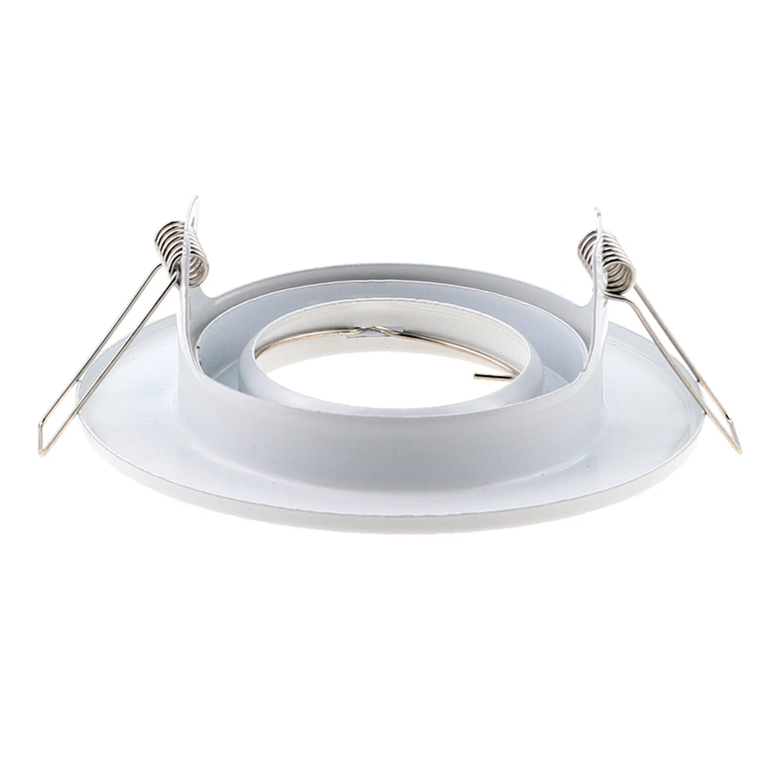 Metal Round GU10 MR16 GU5,3 Recessed Downlight LED Fitting Ceiling Spot Lights Frame Suit Dia100mm Bulbs Lamp Socket Holder