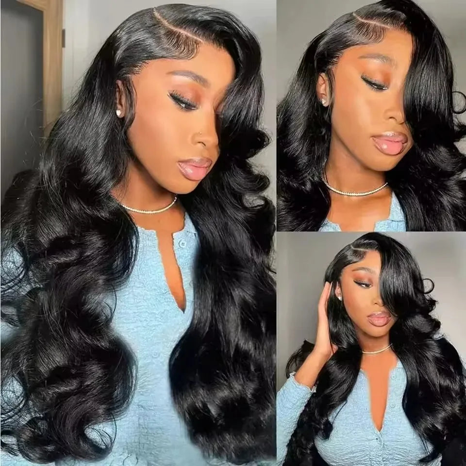 30 40 Inch Body Wave 13x6 HD Lace Frontal Wigs Human Hair Wig 13x4 Hd Lace Front Wig For Black Women Pre Plucked Brazilian Hair