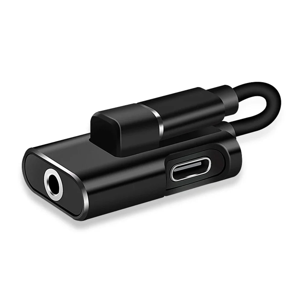 Type C To 3.5mm Jack Adapter For Xiaomi Huawei Type C Audio Splitter Headphone 3.5 Adapter Charger Usb-C Not For iPhone Samsung