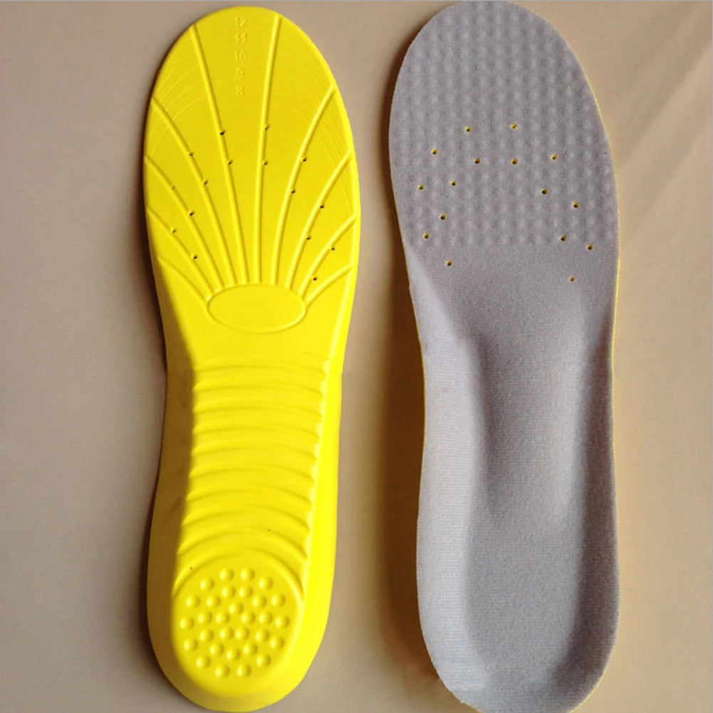 1Pair Orthotic Arch Insert Insole Slow Rebound Shoes Pad Soft Elastic Breathable for Men Women Shoe Accessories