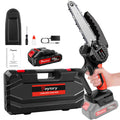 Mini Chainsaw Cordless 6 Inch with 1x1.5Ah Battery,21V Handheld Small Chain Saw for Wood Cutting Tree Trimming Gardening