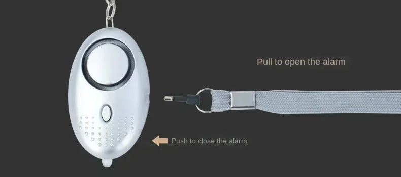 130db Self Defense Alarm Anti-wolf Girl Child Women Security Protect Alert Personal Safety Scream Loud Emergency Alarm Keychain