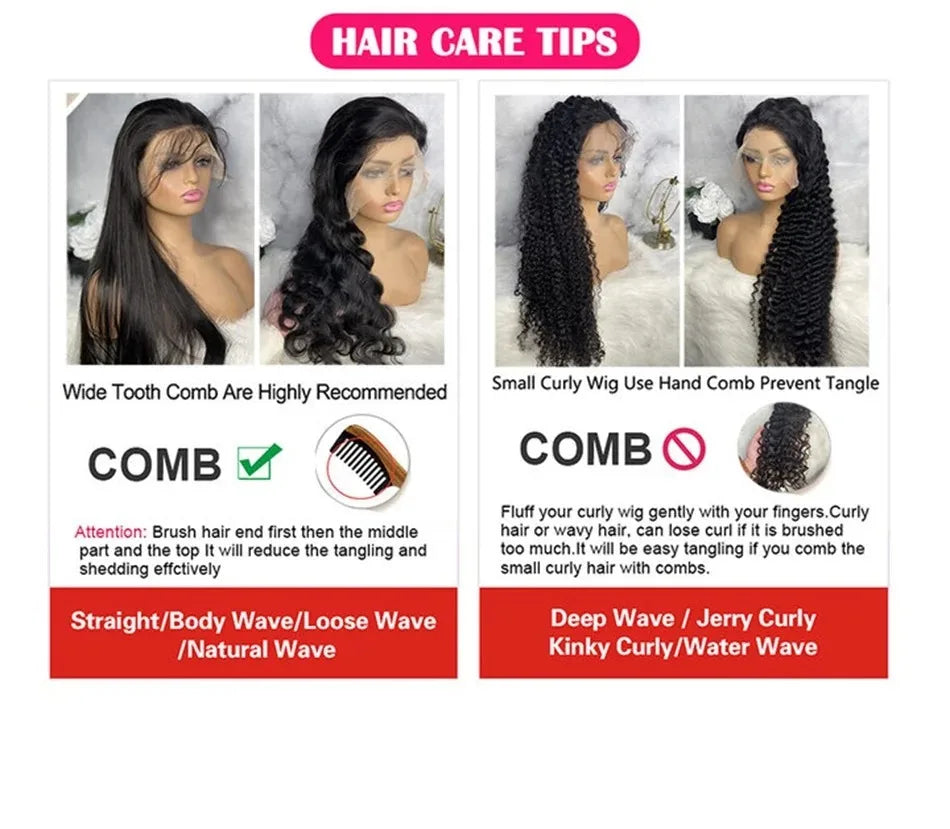 30 40 Inch Body Wave 13x6 HD Lace Frontal Wigs Human Hair Wig 13x4 Hd Lace Front Wig For Black Women Pre Plucked Brazilian Hair