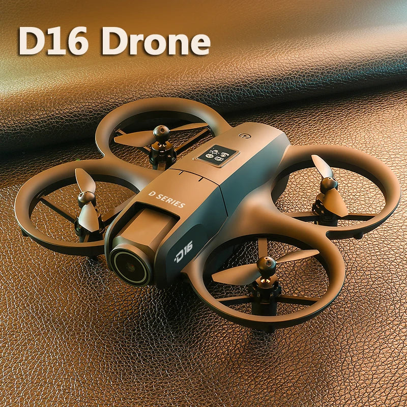 D16 Drone Mini Dual Camera 8K Aerial HD Profesional Helicopter GPS Positioning Avoidance Bushless Motor Drone UAV Universal